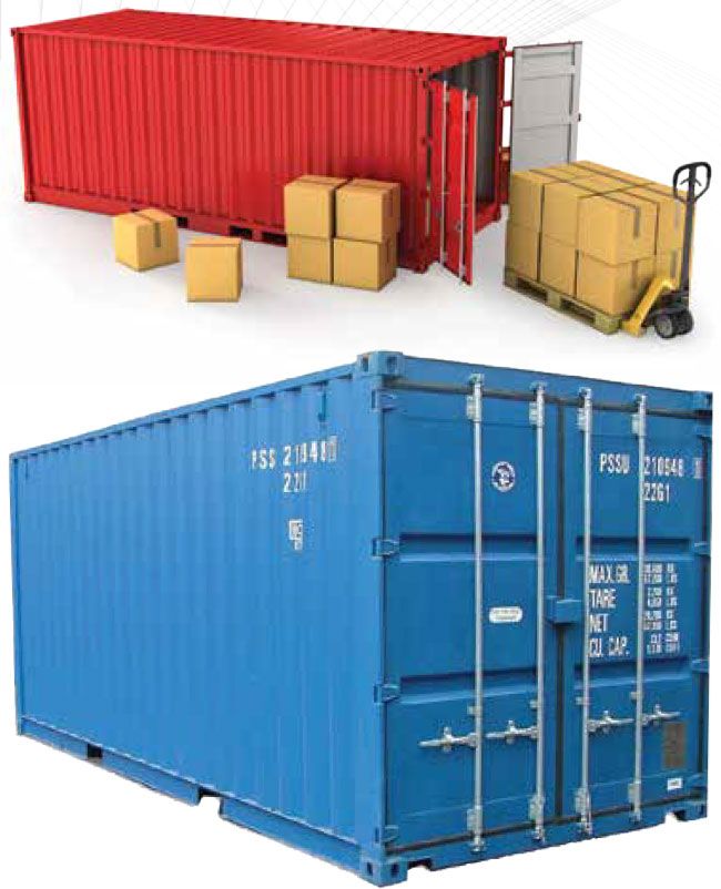Containere maritime 20’’ (6m)