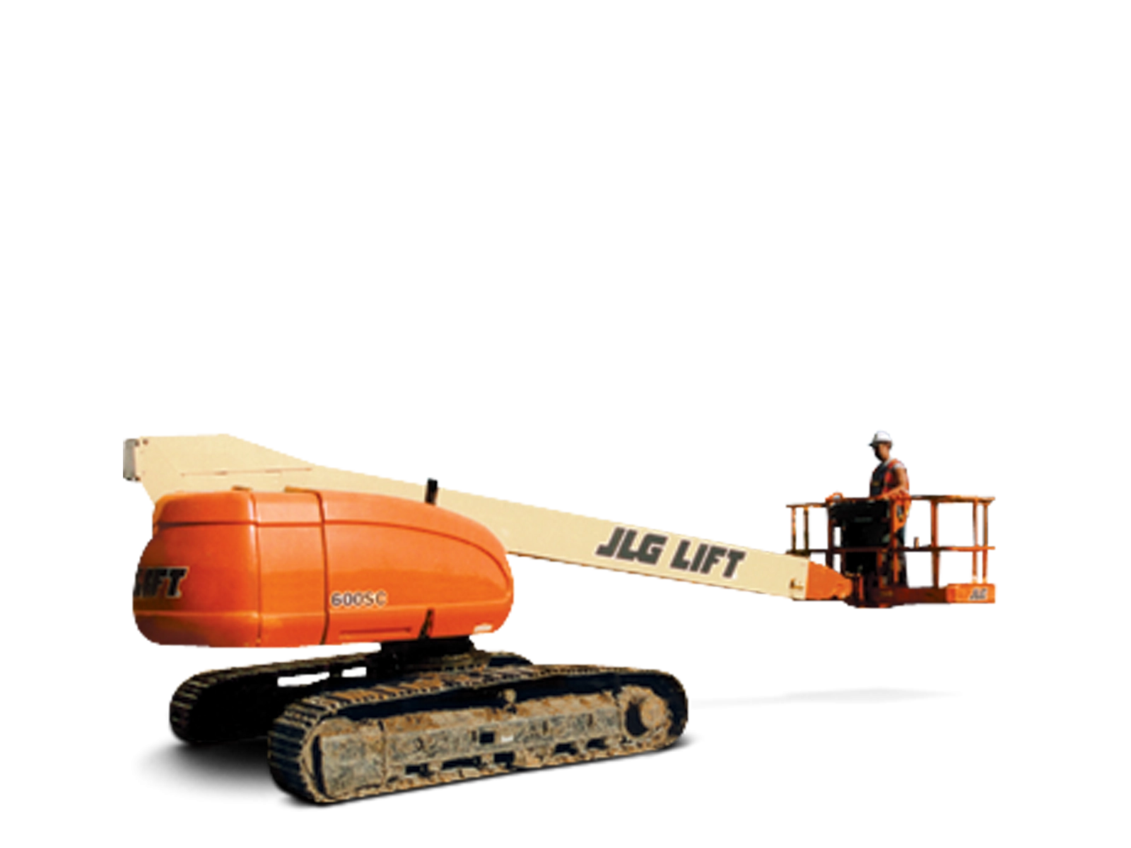 JLG 600-SC telescoping boom lift for rough terrain