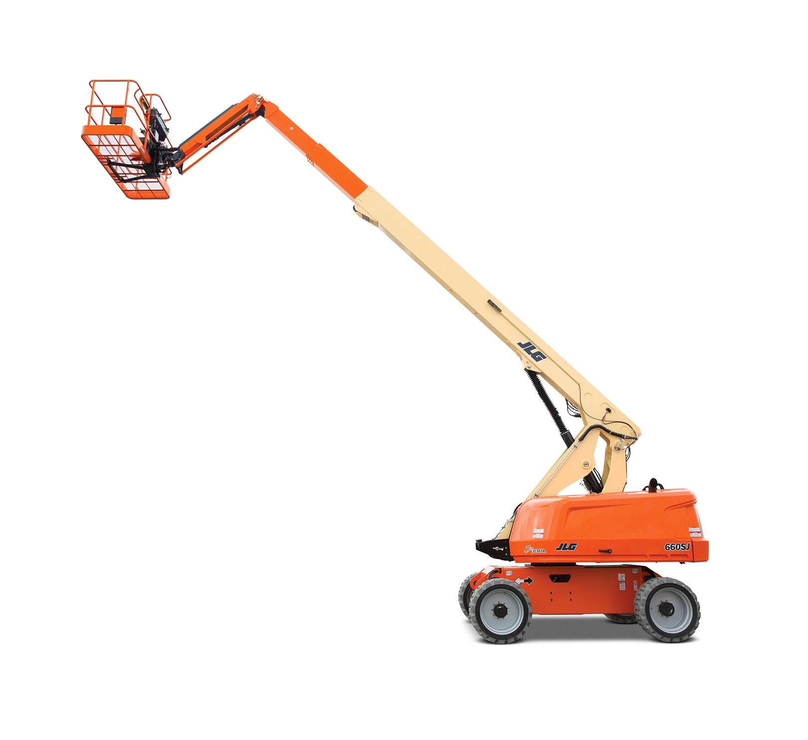 Telescopic boom lift JLG 660SJ - 22 m working height