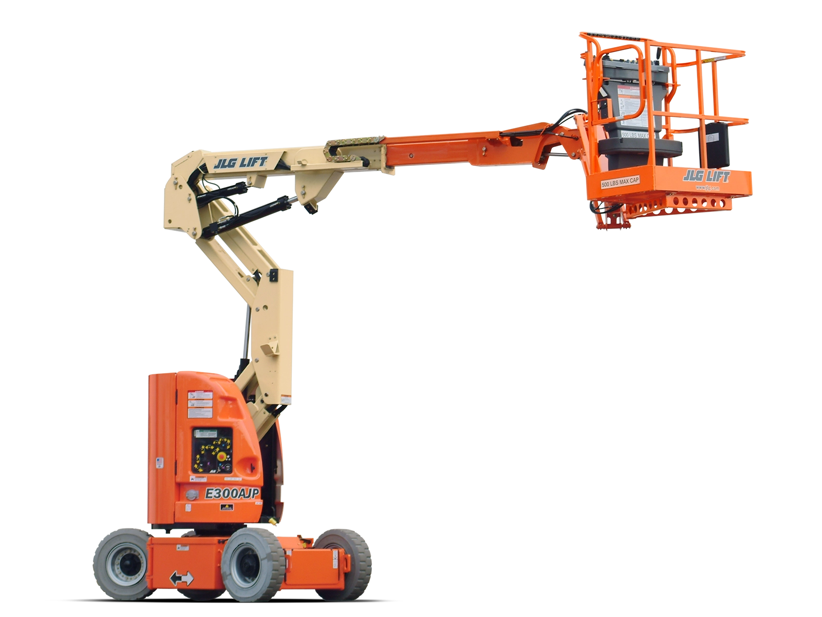 Nacelă cu braț articulat JLG - 11 metri (cu acționare electrică)