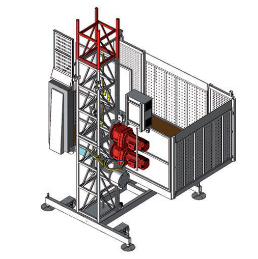 Haspel-Platforma cu un mecanism cu zimti - 1600 kg - stroyrent.ro